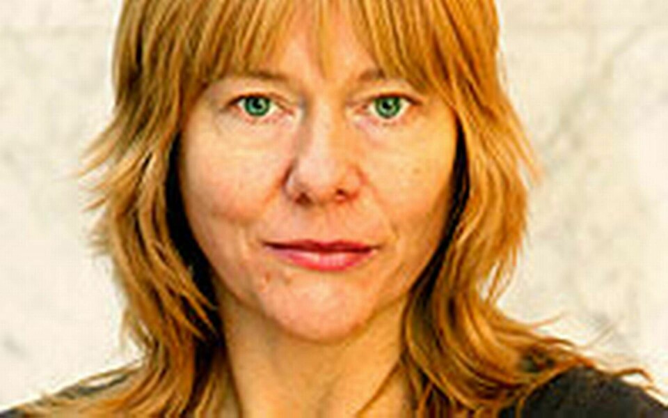 Ann Charlott Altstadt, frilansskribent och författare till bland annat 'Liten ordbok för underklassen'. Foto: Jörgen Appelgren