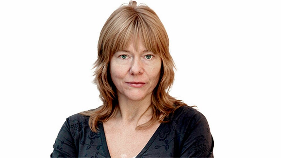 Ann Charlott Altstadt, frilansskribent och författare till bland annat 'Liten ordbok för underklassen'. Foto: Jörgen Appelgren