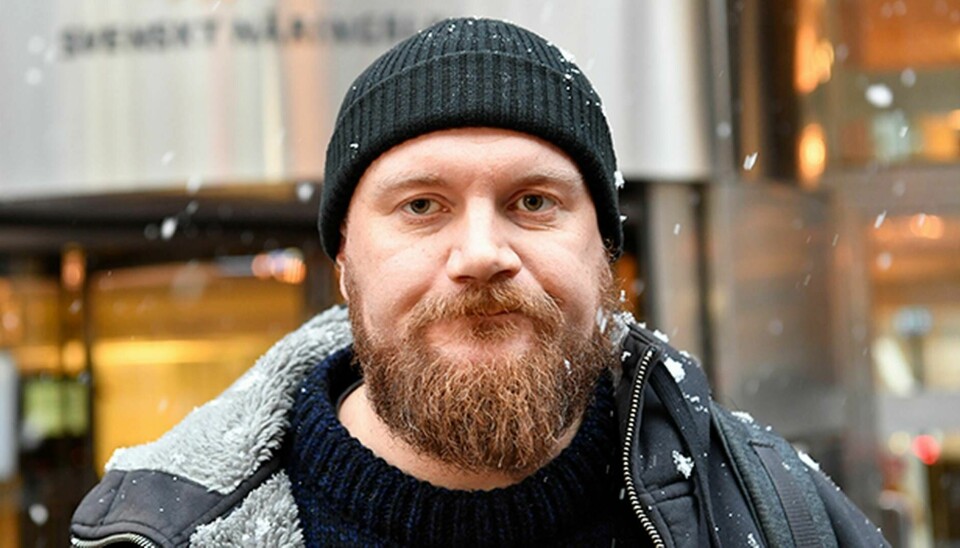 Erik Helgeson, ledamot i Hamnarbetarförbundets förbundsstyrelse.