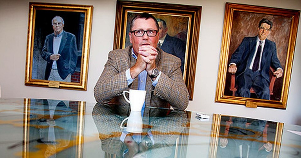 Teknikföretagens förhandlingschef Anders Weihe offentliggör hotet i en intervju. Foto: Jörgen Appelgren