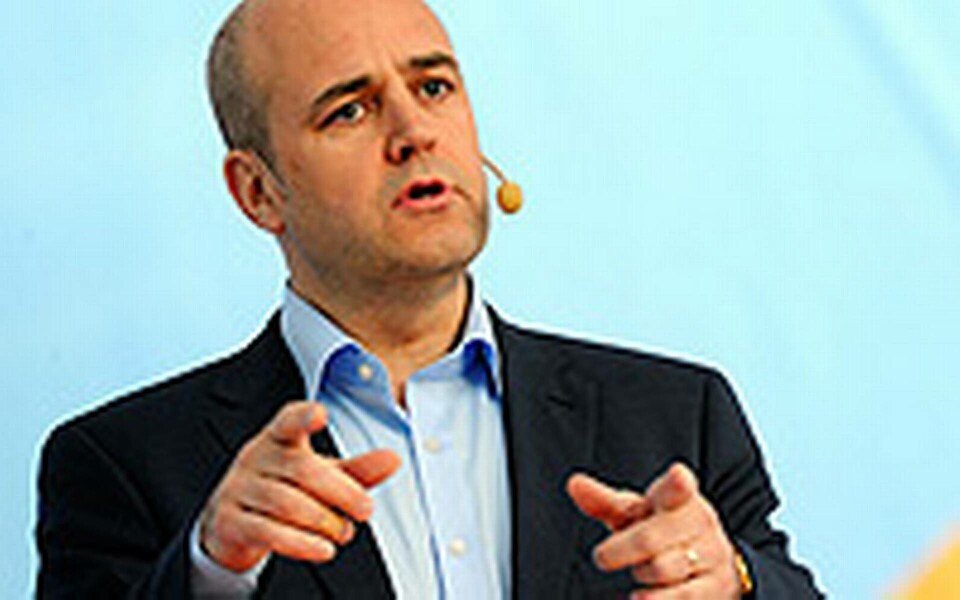 Fredrik Reinfeldt Foto: Scanpix