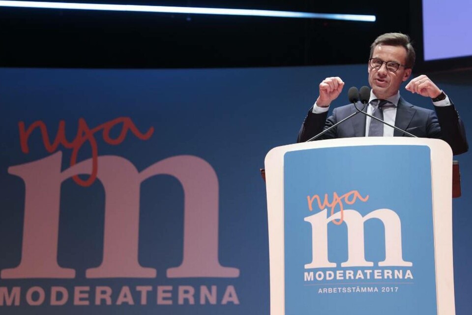 Nytillträdda moderatledaren Ulf Kristersson lyfte frågan om förändringar i Las på partiets stämma i september. Foto: Kicki Nilsson/TT