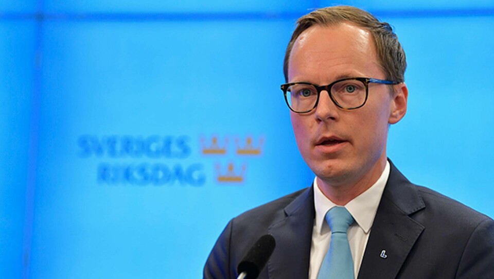 Liberalernas ekonomiskpolitiske talesman Mats Persson. Foto: Jessica Gow/TT