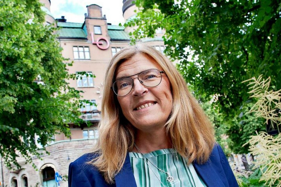 Som vice ordförande för alla 14 LO-förbundens 1,5 miljon medlemmar vill Therese Guovelin arbeta för sammanhållning. Foto: Jörgen Appelgren