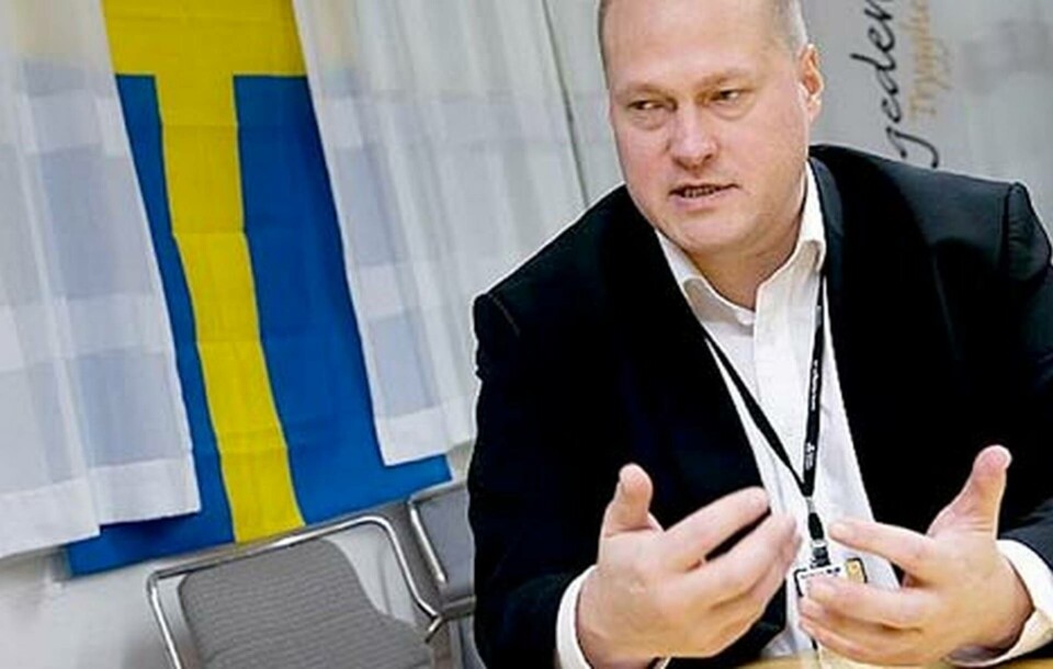 Sven-Olof Sällström har lämnat livet som Ica-handlare för en plats i riksdagen och arbetsmarknadsutskottet. Hans viktigaste fråga är att begränsa arbetskraftinvandringen. Foto: Cecilia Larsson