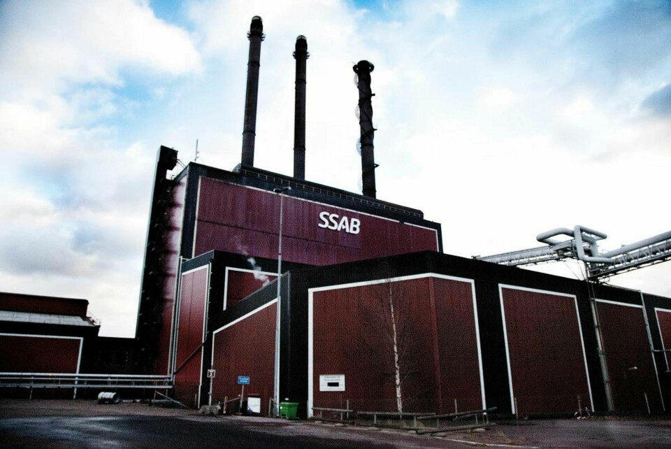 SSAB i Borlänge. Foto: Jörgen Appelgren