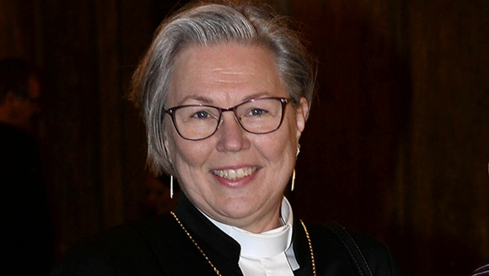 Biskop Eva Nordung Byström i i Härnösands stift. Foto: Fredrik Sandberg / TT