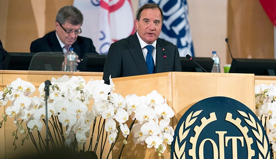 Emellanåt höjs röster för att ge FN-organet skarpare verktyg. Men statsminister Stefan Löfven (S), som är på plats i Genève, försvarar den rådande ordningen. Foto: TT-Bild
