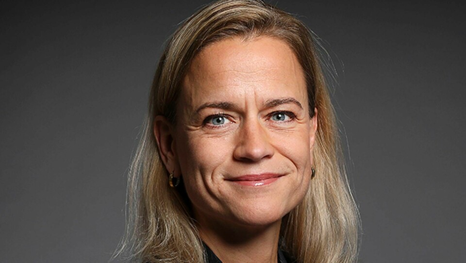 Eva Glückman, Grafiska företagens förhandlingschef. Foto: Sören Andersson