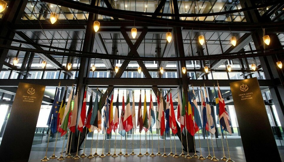 EU-domstolen i Luxemburg.