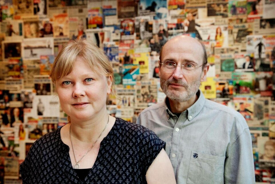 Lag & Avtals reportrar Lena Gunnars och Calle von Scheele följer avtalsrörelsen intensivt. Varje vecka gör de minst ett nyhetsbrev. Foto: Jörgen Appelgren
