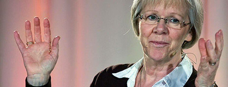 LO:s ordförande Wanja Lundby-Wedin har ett drygt år kvar på sitt uppdrag, fram till kongressen i maj nästa år. Foto: Bertil Ericson/Scanpix