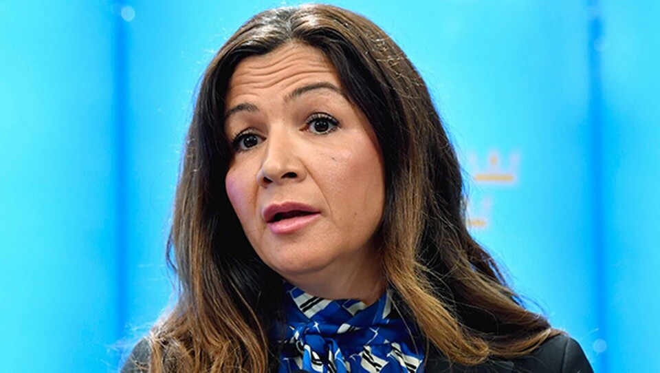 Liberalernas arbetsmaknadspolitiska talesperson Gulan Avci (L). Foto: Jessica Gow/TT