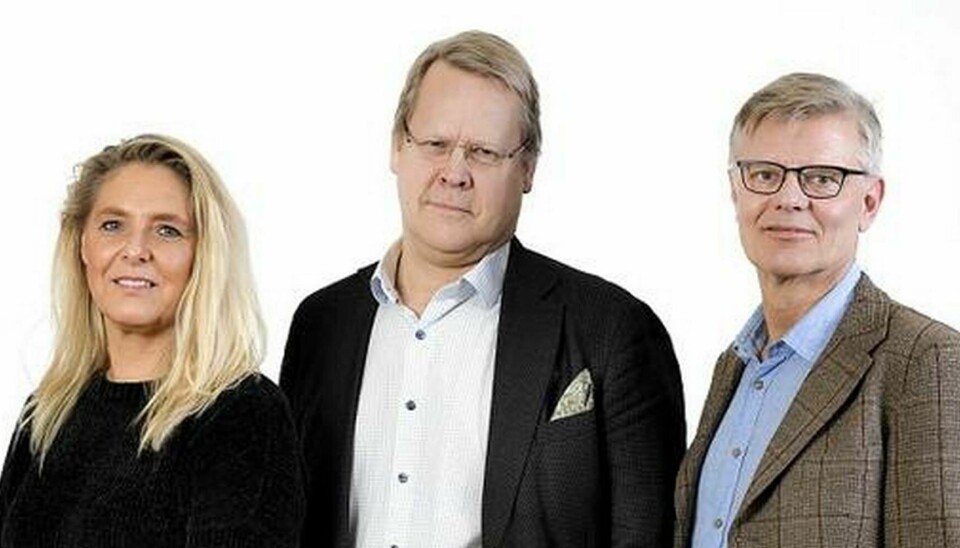 Lag & Avtals experter på arbetsrätt är Pia Attoff, advokat vid Attoff Law, Lars Bäckström, arbetsrättsjurist vid Almega, och Dan Holke, tidigare vd vid LO-TCO Rättsskydd. Foto: Pontus Lundahl / TT-Bild