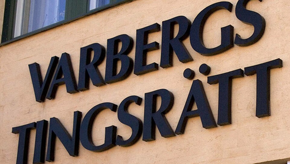 Chefen för Varbergs tingsrätt Mats Sjösten avbröt förhöret med en part i en arbetsrättslig huvudförhandling och hotade honom med fängelse för mened. Foto: TT-Bild