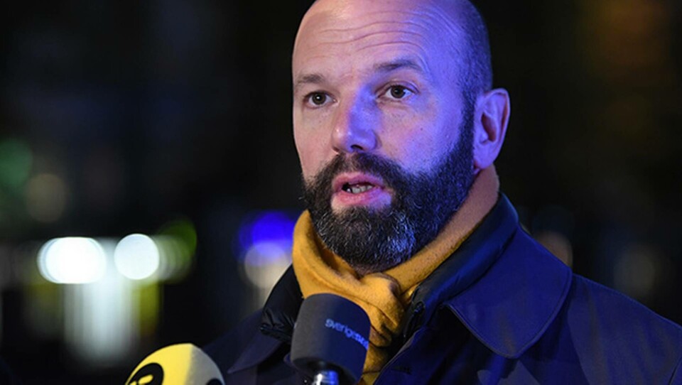 'Det är LO som sagt nej. Vill regeringen att parterna ska enas bör samtalet ske med LO. Vi andra är redo att skriva på', skriver Mattias Dahl, vice vd på Svenskt Näringsliv, i en kommentar till att arbetsmarknadsminister Eva Nordmark (S) vill bjuda in arbetsmarknadens parter efter att lasförhandlingarna återigen strandat. Foto: Fredrik Sandberg/TT