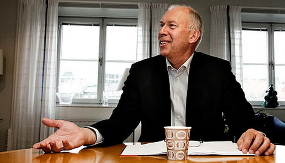 Per Ahls uppgift är att ro Industriavtalet i hamn. Foto: Jörgen Appelgren