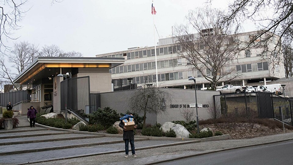 Läkaren kallades nyligen till ett möte med personal från USA:s ambassad i Stockholm för att berätta sin version av sjukhusets hantering av fallet med misstänkt antisemitism. Foto: TT-Bild