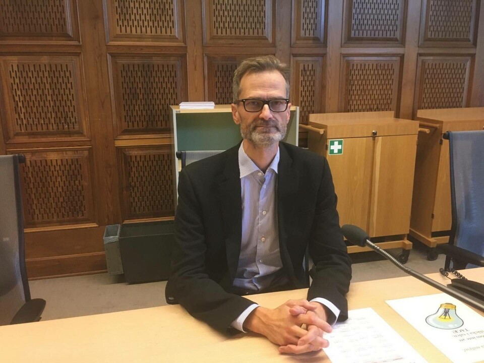 Rådman Axel Taliercio och hans kolleger på Stockholms tingsrätt har fått möjlighet att specialisera sig på arbetsrätt. Foto: Mikael Kindbom