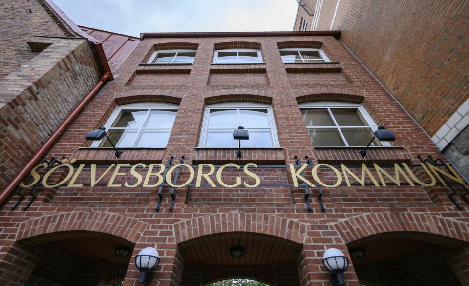 Sölvesborg styrs sedan valet 2018 av en allians mellan Sverigedemokraterna, Moderaterna, Kristdemokraterna och det lokala SoL-partiet. Foto: Johan Nilsson/TT