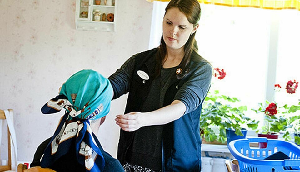 Skyddsombudet Madeline Karlsson ställde krav på hygienen, krävde arbetskläder inom hemtjänsten och fick rätt mot Leksands kommun. Foto: Scanpix
