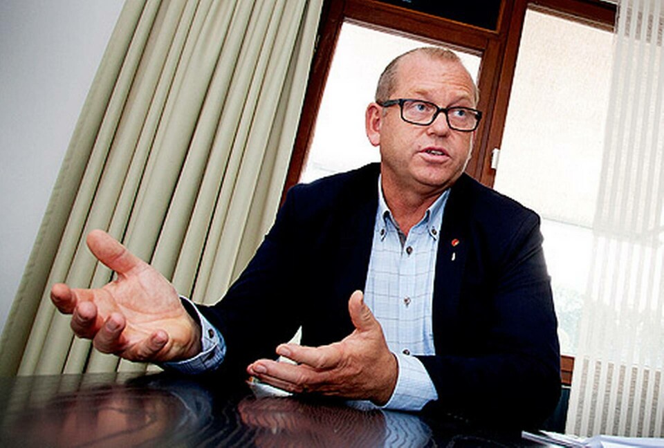 Fackföreningsrörelsen måste vara solidarisk även med de som inte är medlemmar i Byggnads, menar nya ordföranden Johan Lindholm. Foto: Jörgen Appelgren