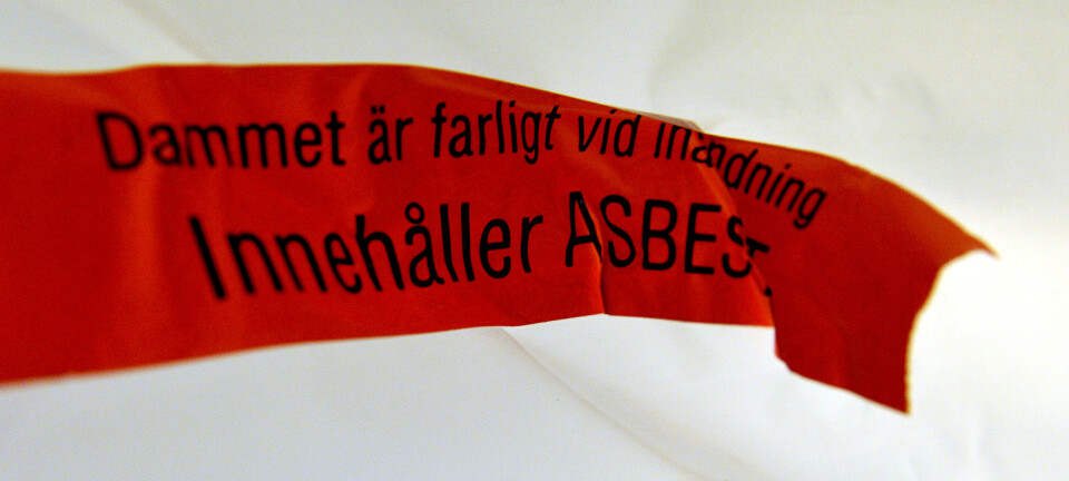 Kampen mot asbest ger resultat