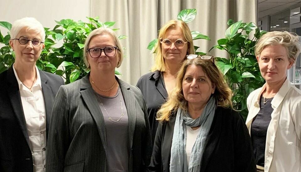 De förhandlade statens villkor 2023: Anna Steen, Saco-S; Helen Thornberg, Seko; Anna Falck, AGV; Matilda Nyström Arnek, AGV och Åsa Erba Stenhammar, OFR/ S, P, O.