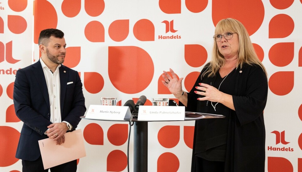 Martin Nyberg och Linda Palmetzhofer.