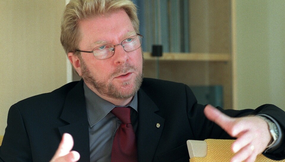 Kenth Pettersson som nytillträdd generaldirektör på Arbetarskyddsstyrelsen som han bytte namn på till Arbetsmiljöverket.